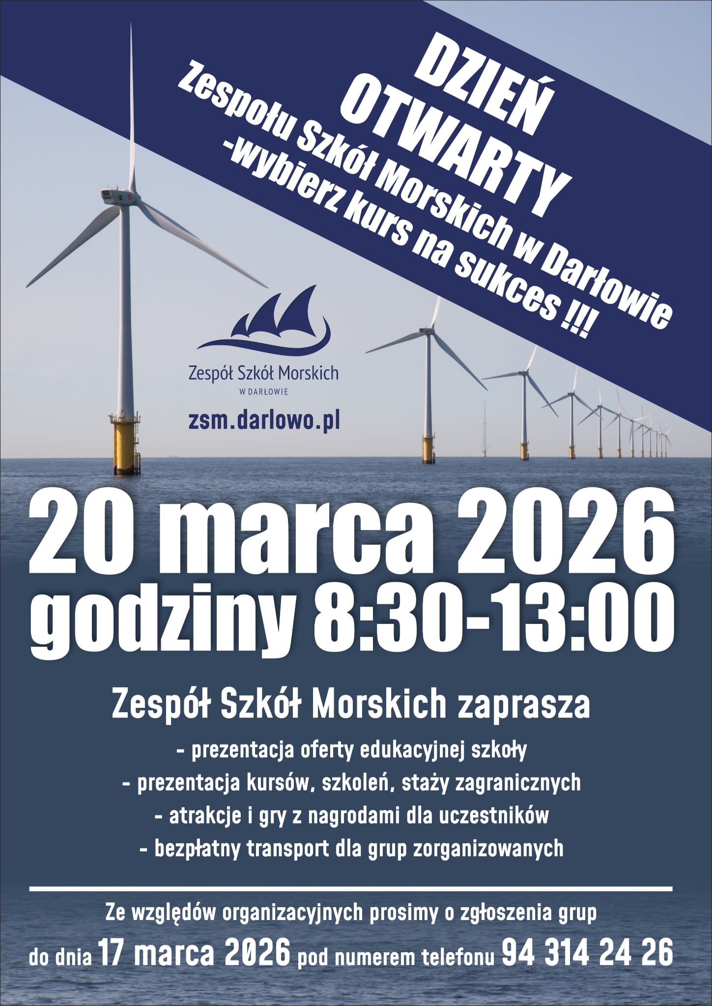 Dzień Otwarty w Zespole Szkół Morskich w Darłowie